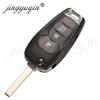 Jingyuqin 433.92Mhz FSK 4A Chip Car Remote Flip Key For Chevrolet Cruze 2015 Cavalier Trax Sonic Spark 2019+ Original OEM PCB