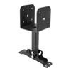 Heavy Duty Roof Riser Bracket Steel Versatile Rust Proof Pergola Roof Riser Beam Bracket for Terrace Garden