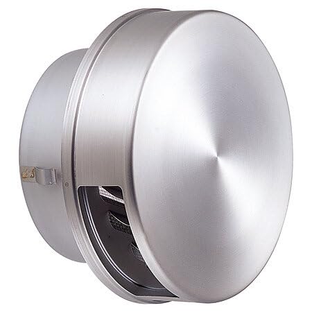 JAPPY Lüftungsgitter (mit Flachdach für Außenwände) für Natürliche Ansaugung und Auspuff, UK-FN150SJ-MA