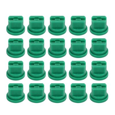 20pcs Flat Fan Spray Tip High Pressure Plastic Agricultural Sprayer Nozzle for Plant Protection