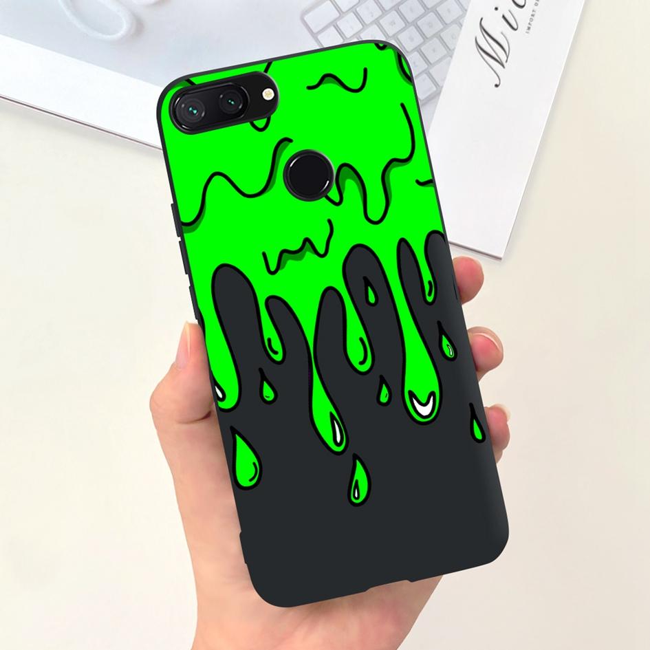 Für Xiaomi Mi 8 Lite Hülle 6,26" Mode Landschaft Mädchen Bumper Weiche Silikon Handyhülle Für Xiomi Mi 8 Lite Funda Mi8Lite Tasche