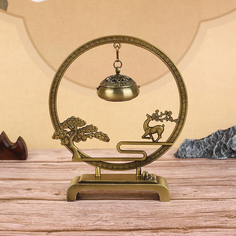 Kreatywny Retro Ażurowy Wiszący Uchwyt na Kadzidełka Dyfuzor Kadzideł Metalowy Uchwyt na Kadzidełka Dekoracja Domowego Salonu