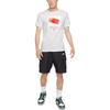 Nike T Shirts Men's White Crew Neck Moderate Straight Fit DJ1390-100
