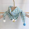 Katoenen Baby Driehoek Sjaal Herfst Winter Warm Winddicht Halsdoek Kinderen Monddoek Schattige Cartoon Jongens Meisjes Kinder Sjaal