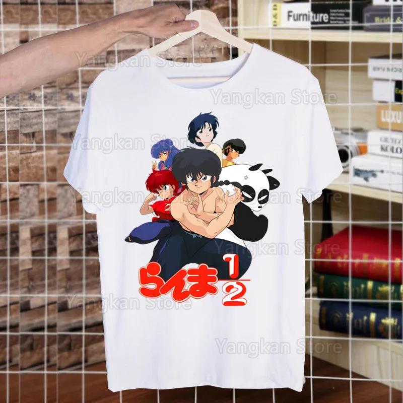 

Ranma 12 Harajuku T-shirts Summer Men/Women Hip Hop Funny Print Tshirt Streetwear T Shirt Short Sleeve Tee Top 4XL