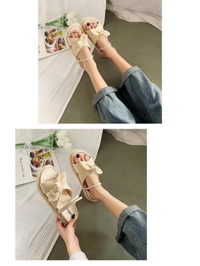 Trendy Women's 2025 Summer Thick Sole Beach Sandals