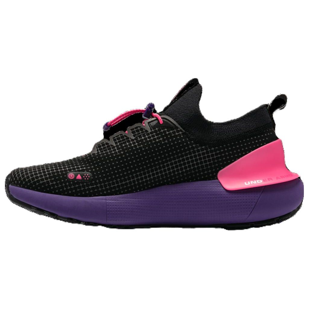 Under Armour Men s HOVR Phantom 3 SE Storm Black Purple Pink 3026610-002 40.5