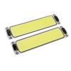 2 Pcs Car Interior Reading Light 108COBs 32W 600lm 6000K LED Panel Dome Light IP54 Auto Ceiling
