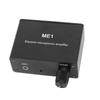 Electret Microphone Amp Adjustable Gain 0?20db Condenser Mic Headphone Sound Preamplifier ME1 3.5mm