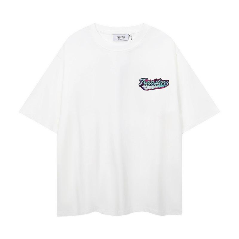 Summer new couple loose printing short-sleeved T-shirt men's and women's trendy casual top