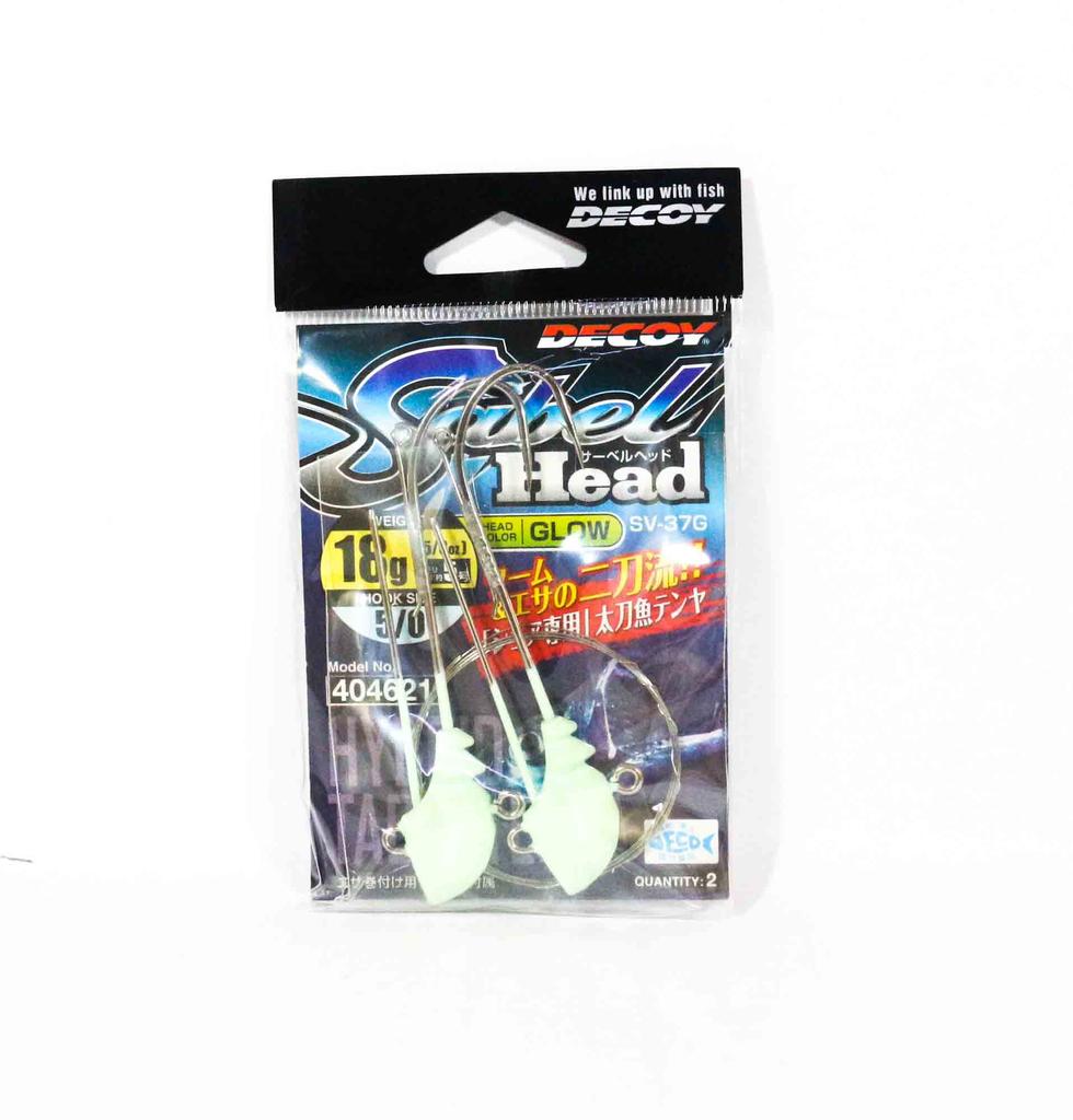 Decoy SV-37G Jig Head Sabel Size 5/0 , 18 Grams (4621)
