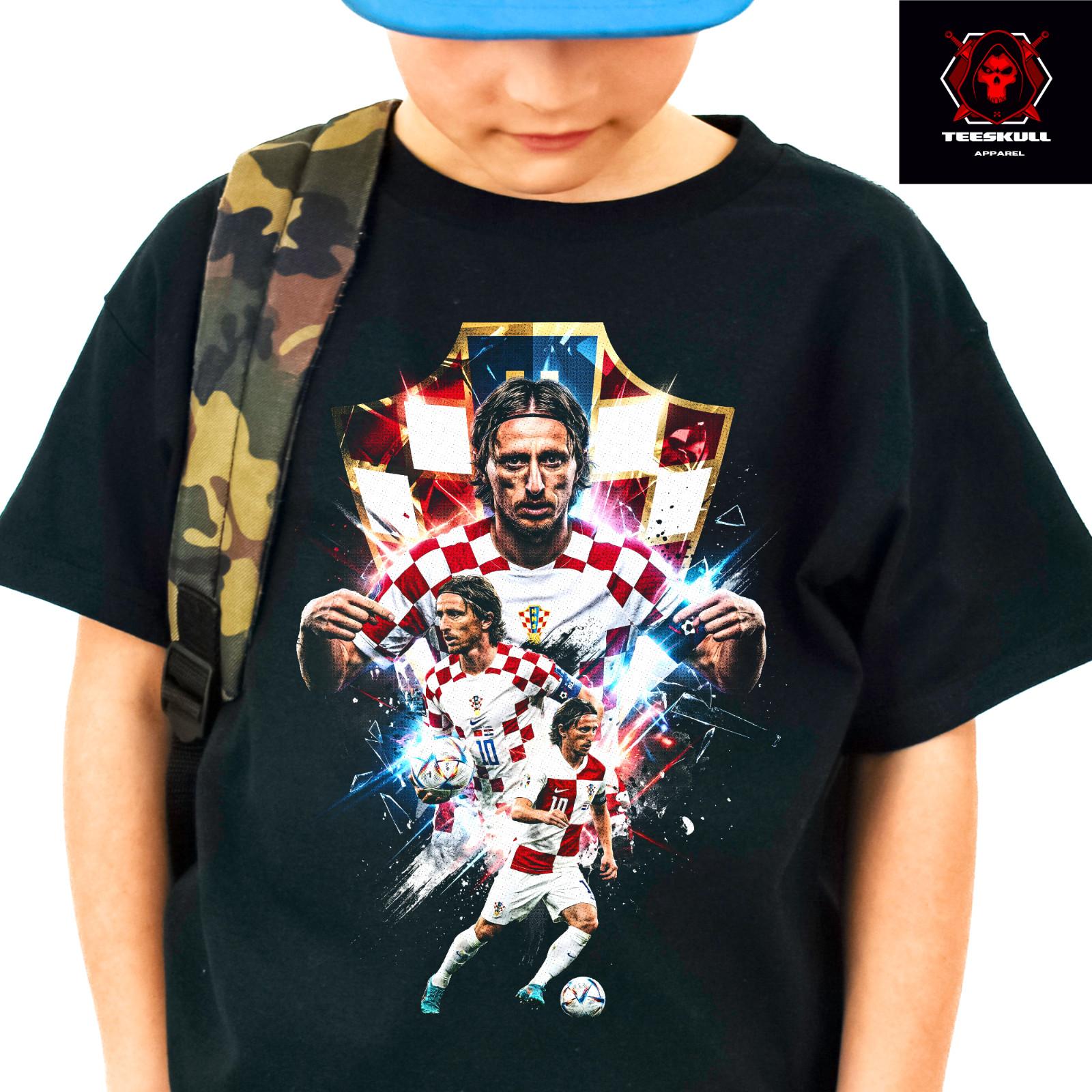 Luka Modrić Croatia 2026 World Cup Football Legends Premium T-Shirt S