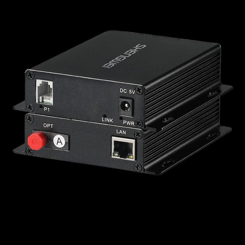 Shengwei 2-Channel Digital Telephone Fiber Optic Transceiver