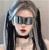Cyberpunk Futuristic Anime Cosplay Sunglasses - Women's Decorative Fashion Eyewear