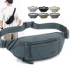 Unisex Fanny Pack Lightweight Nylon Waist Bag for Travel Sports Daily