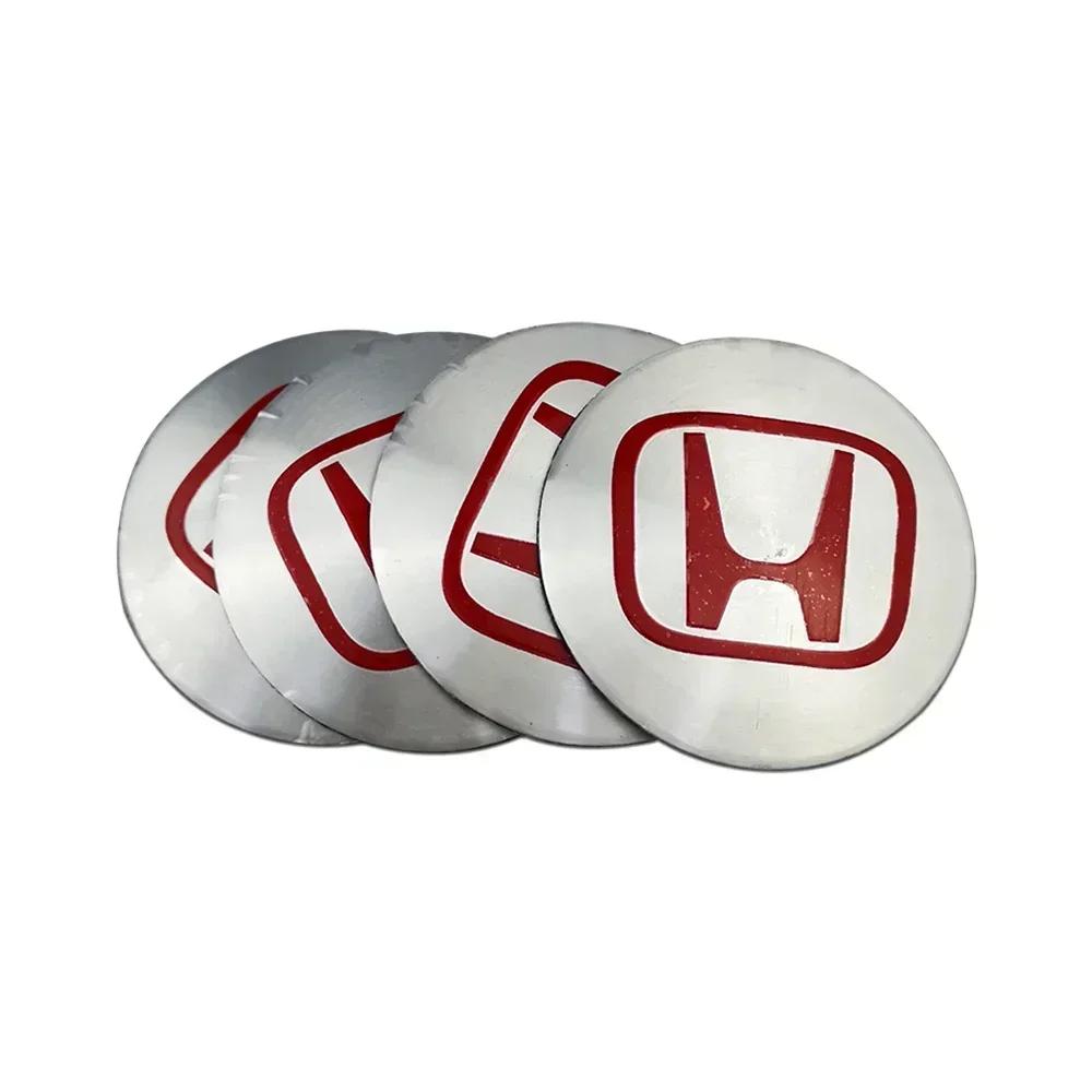56/60/65mm Car Wheel Center Cover Hub Cap Badge for Honda Mugen Fit Jazz City Civic Inspire Accord HRV CRV Odyssey Jade