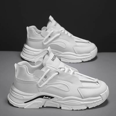 Mode Luxus Herren Sneaker Plateau Schuhe für Herren Trend Designer Schnürschuhe Laufschuhe Erhöhte Herren Sneaker All-Match Lederschuhe Mann