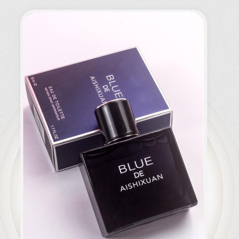 50ml Men Perfume Elegant Ocean Fragrance Long-lasting Charming Fresh Spray Parfum