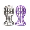 Portable Lantern Shape Wig Stand Foldable Plastic Wig Stand Extend Hair Stand   Display Beauty