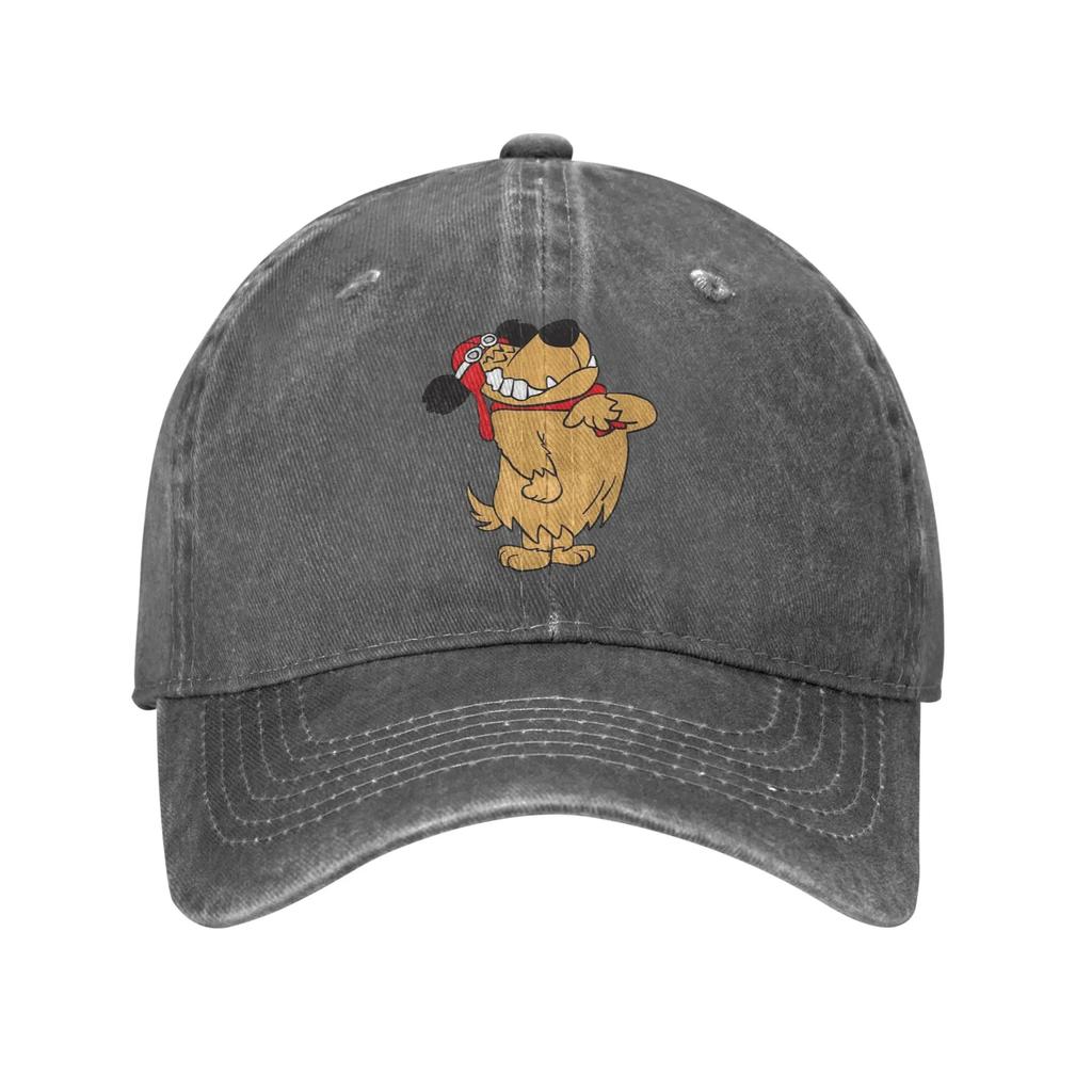 Muttley Wackys Races Baseball Caps Vintage Distressed Washed  Snapback Cap Unisex Style Outdoor Travel  Gift Caps Hat