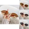 Retro Oval Metal Frame Sunglasses With Uv400 Protection For Fashion And Outdoors