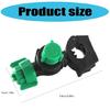 Garden Leak Resistant Agricultural Sprayed Nozzles Pack Of 10 Adjustable Fan Shape Sprayed Efficient Liquid Distribution