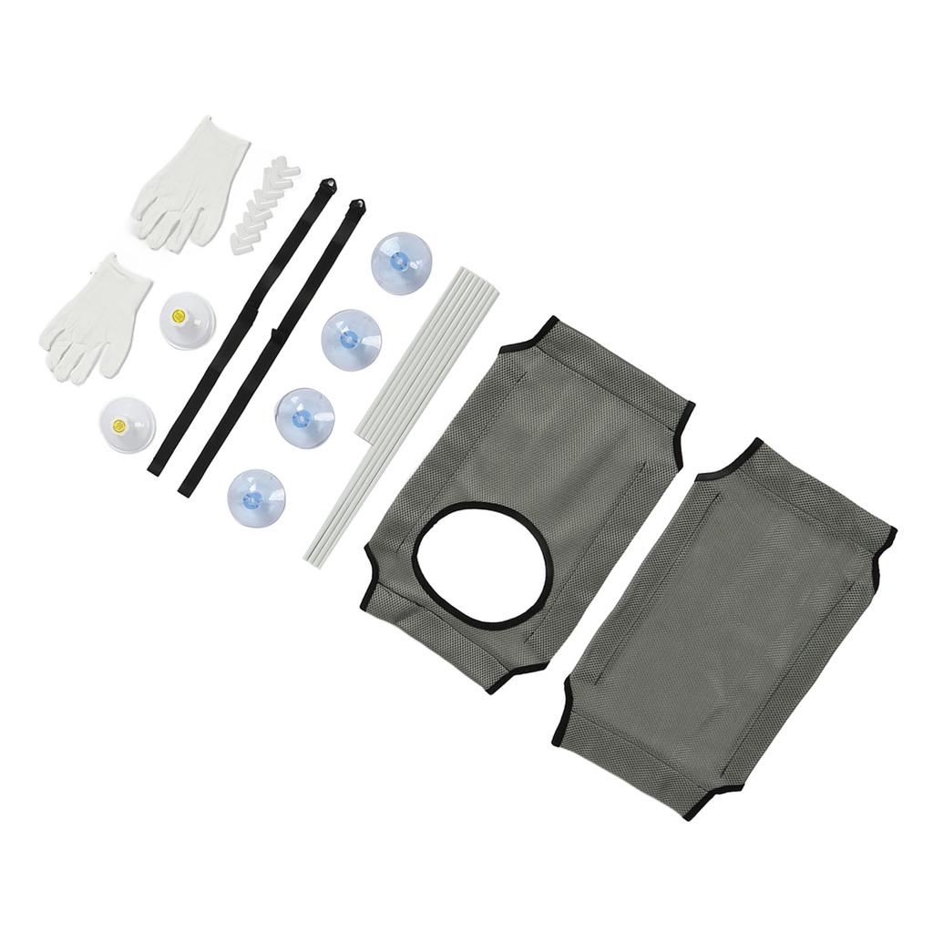 Cat Window Hammock Bed Sturdy Suction Cup Double Layer Soft Easy Installation Cat Window Perch Hammock Seat for Balcony