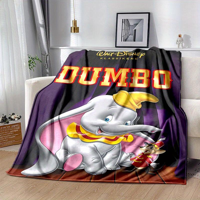 1pc, Walt Disney Dumbo Elephant Blanket Home Decor, Couch Cover, Outdoor Blanket, Gift, Flannel Bedspread