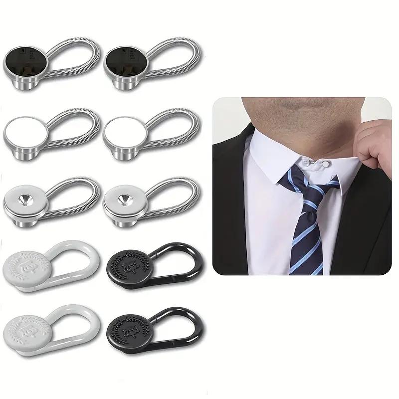 

10pcs Shirt Collar Buckle Extender Men s Formal Shirt Collar Buckle Extender Comfort Necktie Extension