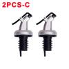 3/1PCS Oil Bottle Stopper Dispenser Rubber Lock Sealing Leak-proof Pourer Sauce Liquor Nozzle Sprayer Dispenser Kitchen Gadgets