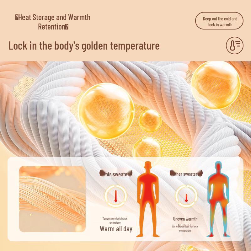 MINISO Men's Henley Collar Pullover Knit Sweater