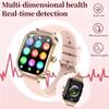 2025 Ny Mote Smart 1.75" HD Skjerm Klokke Kvinner AMOLED Buet Skjerm IP68 Vanntett Helse Anrop Smartklokke Apple Watch Damer for Dame Gave