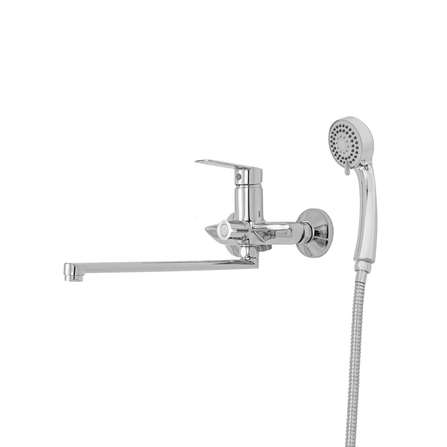 

Смеситель для ванны Agger A2421100 Clean с душевым набором