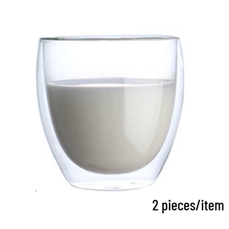 Chang Baosen Egg-Shaped Double Wall Glass Cups