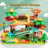 Feile Compatible LEGO Duplo Large Brick Xylophone Slide Ball Children's Educational Toy