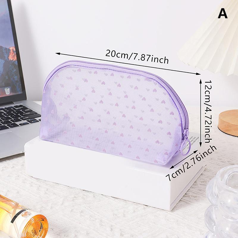 

Сетчатые прозрачные косметички маленькие большие сумка для макияжа портативный дорожный органайзер для туалетных принадлежностей чехол косметичка для хранения помады органайзер для макияжа