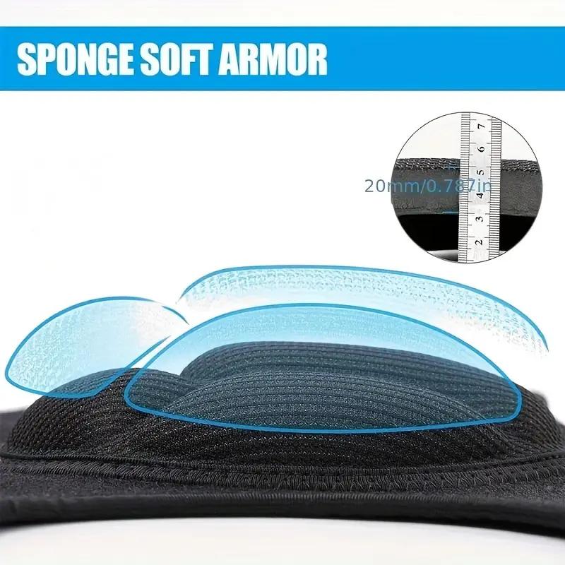 Thickend Knee Pads with Sponge Padding Collision Avoidance Knee Sleeve for Women Men Shock-Absorbing Non-Slip for Athletic
