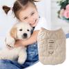 Winter Pet Coat Clothes for Cold Weather Clothing Warm Dog Clothes with Built in Harness Hole Pet Apparel for Small Dogs Cats