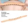 Sha Massage Tool Men Women Handheld 8 Bead Muscle Relax Wooden Scraping Stick for Neck Back