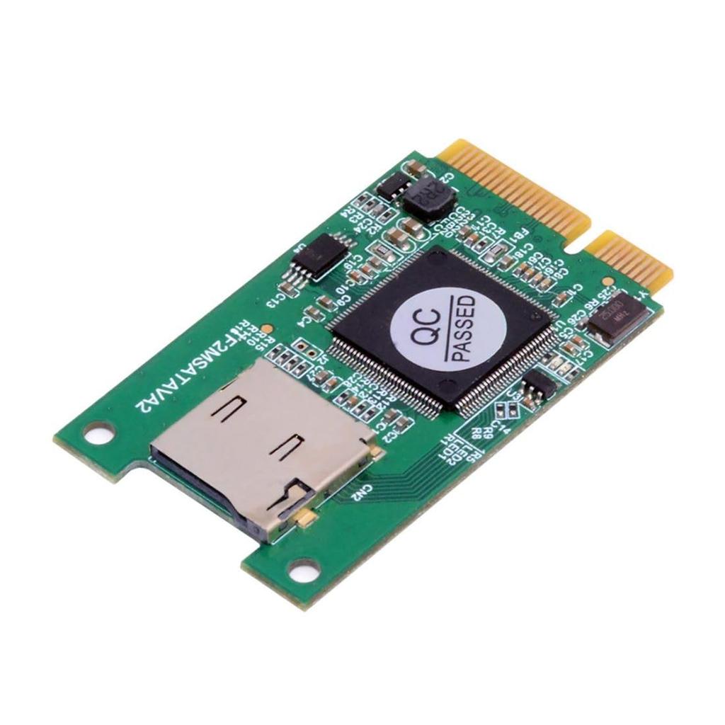 Chenyang Micro SD T-Flash TF Card to MSATA TF Card Rear Adapter 30x50mm