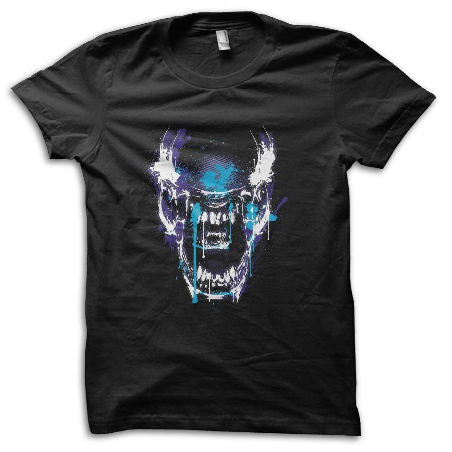 Xenomorph Weyland Yutani Prometheus Alien Sci-Fi Movie Reference T-Shirt M5841 S разноцветный