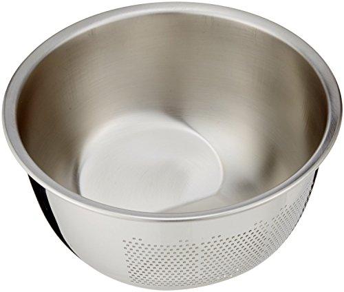Fujii Kamono Seisakusho Bowl, 3-way Colander Bowl, 9.3 inches (23.5 cm), Made in Japan