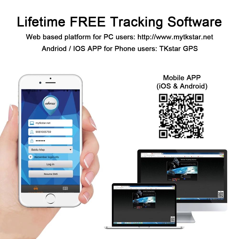 Portable 4G LTE 2G GSM TKSTAR TK901 Super Mini GPS Tracker GPRS Locator Child Luggage Wallet Key Finder Magnetic Free Web APP