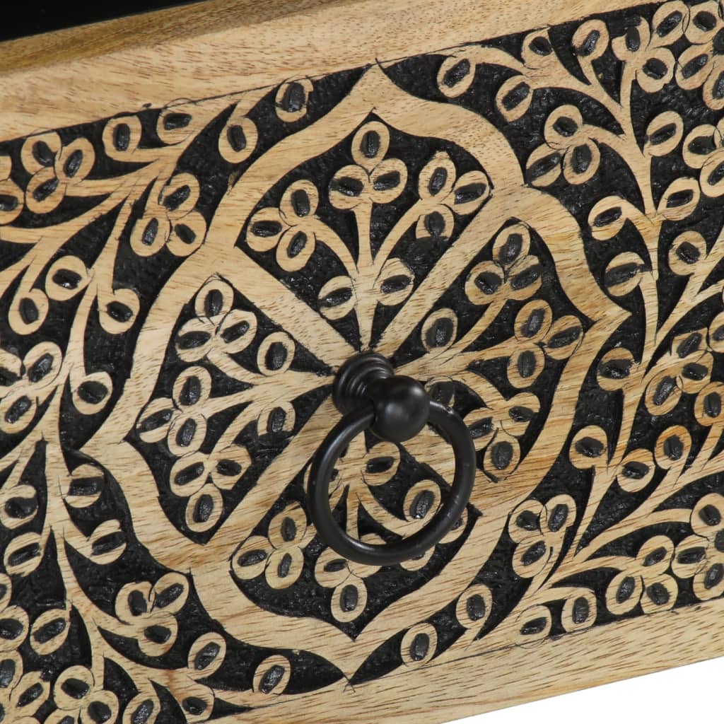 Nightstand 40 x 33 x 46 cm Solid Mango Wood