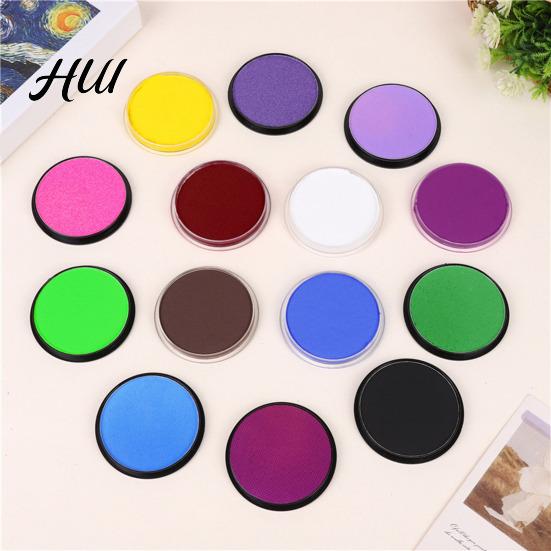 Güvenli Yüz Boyası Suda Çözünür Vücut Pigmenti, Yüksek Pigmentli Suluboya Boya, Cadılar Bayramı Noel Cosplay Kostüm Partisi için Pigment Kutusu, Sahne Makyajı