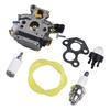 Chainsaw Carburettor 506450501 for 135 140 140E 440E Models Comes with Filter Gasket and Tubing for Seamless Function