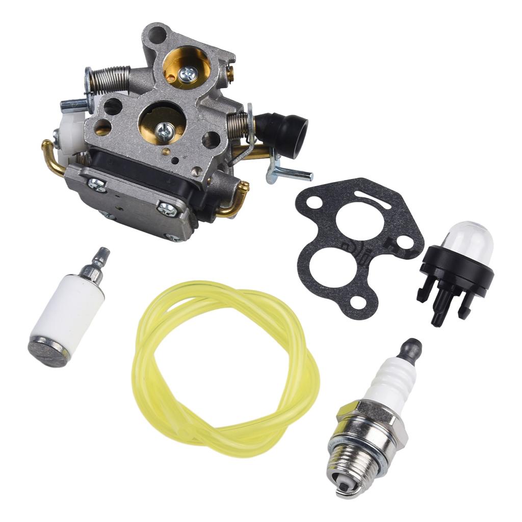 Chainsaw Carburettor 506450501 for 135 140 140E 440E Models Comes with Filter Gasket and Tubing for Seamless Function