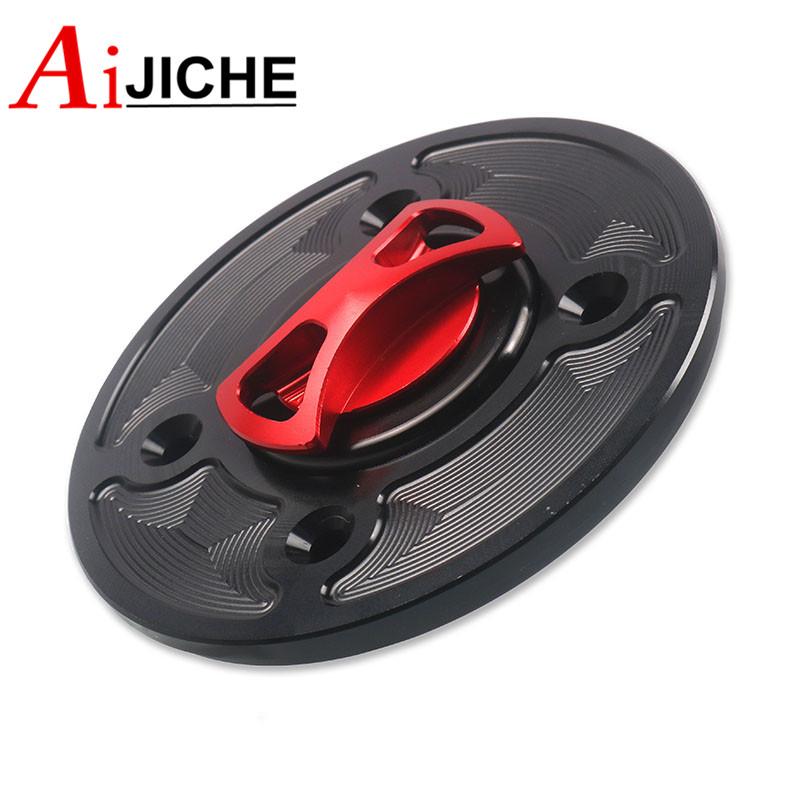 For KAWASAKI NINJA 650 NINJA 400 Z400 Z650 Z900 ZX-6R Versys-X300 Motorcycle CNC Fuel Tank Cap Gas Oil Tank Cover Petrol