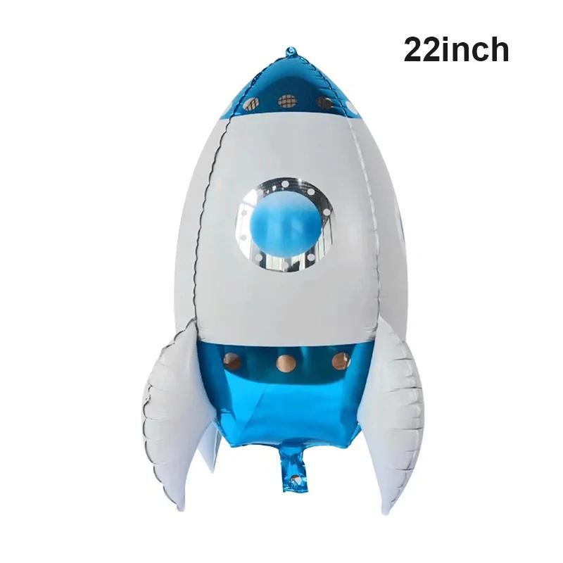 Solar System Outer Space Birthday 22in Planets Stand Astronaut Rocket Earth Balloons for Kids Starry Galaxy Party Decor Supplies