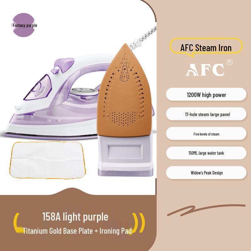 Compact Dual-Use Handheld Steam & Dry Iron: Mini Household Electric Ironing Machine